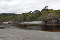 Ship Creek beach on West Coast New Zealand